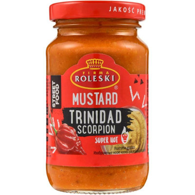 Изображение товара Горчица Roleski Trinidad Scorpion, 210г