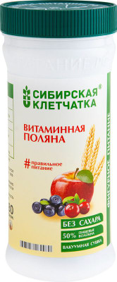 Изображение товара Клетчатка Сибирская Клетчатка Витаминная поляна, 280г