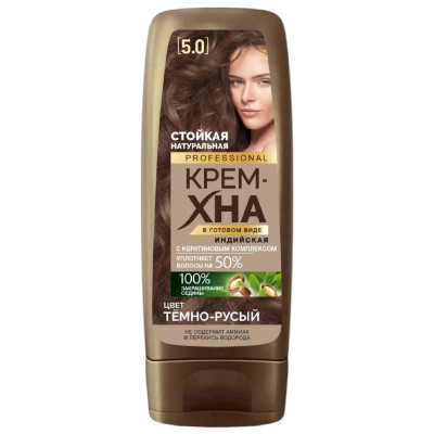 Изображение товара Крем-хна Fito Косметик Professional темно-русый индийская, 140мл