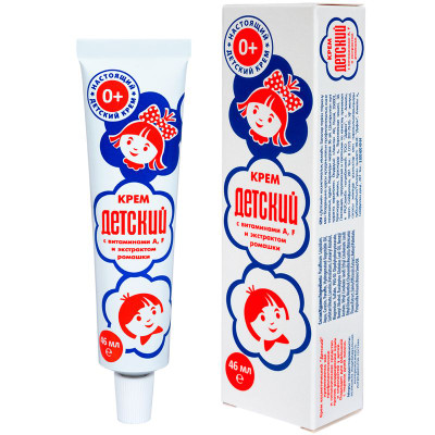 Изображение товара Крем детский Аванта с витаминами и ромашкой в футляре, 46мл