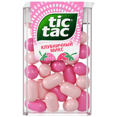 Изображение товара Драже Tic Tac Клубничный Микс, 16г