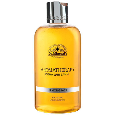 Изображение товара Пена для ванн Dr. Mineral's Aromatherapy Lemongrass, 500мл