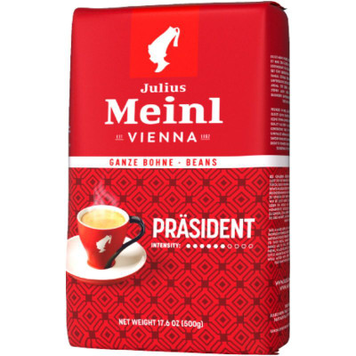 Изображение товара Кофе Julius Meinl Президент в зёрнах, 500г