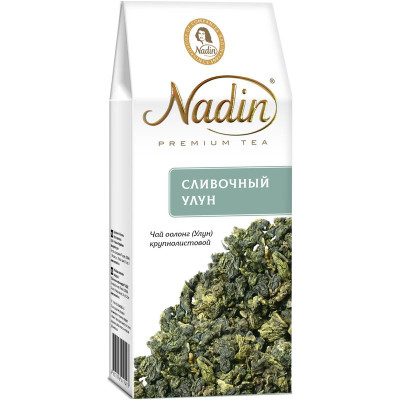 Изображение товара Чай Nadin Сливочный Улун крупнолистовой, 100г