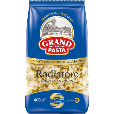 Изображение товара Макароны Grand di Pasta Radiatore группа А высший сорт, 400г