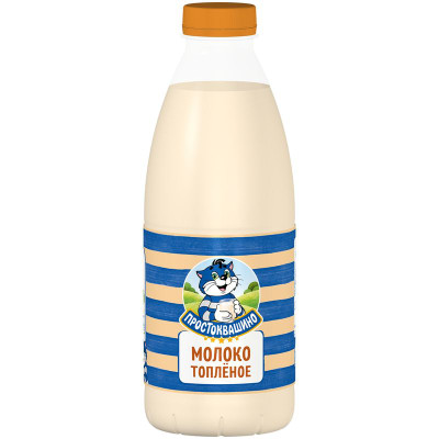 Изображение товара Молоко Простоквашино топлёное 3.2%, 930мл