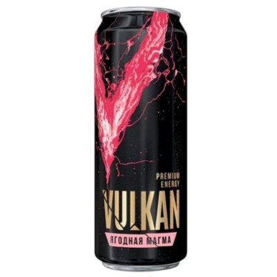 Изображение товара Энергетичекий напиток Vulkan малина-гранат, 450мл