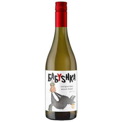 Изображение товара Вино Agora Babushka Крым белое сухое 11.5%, 750мл