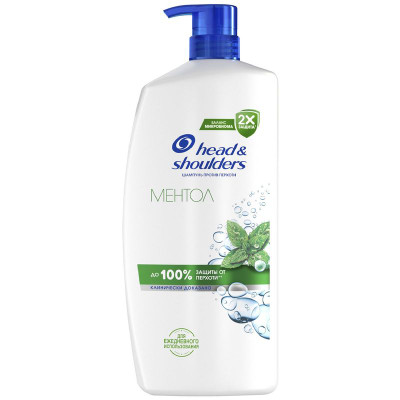 Изображение товара Шампунь Head&Shoulders Ментол против перхоти, 800мл