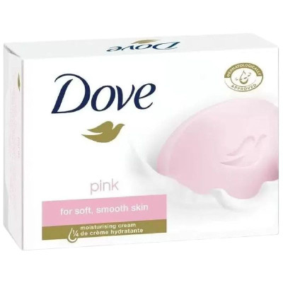 Изображение товара Крем-мыло Dove Pink для нежной гладкой кожи, 90г