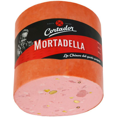Изображение товара Колбаса Мортаделла Cortador варёная категории А