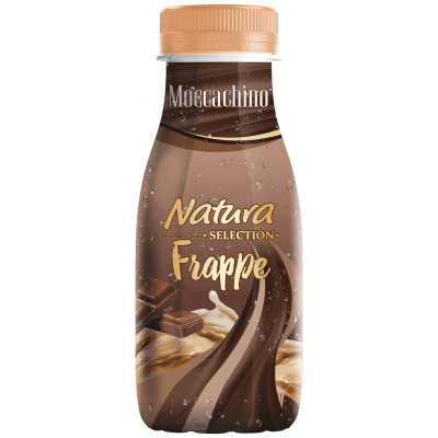 Изображение товара Напиток Natura Selection Frappe Coffee Moccachino молочный ультрапастеризованный с кофе и вкусом шоколада 2.6%, 250г