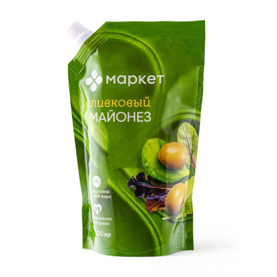 Изображение товара Майонез Оливковый 67% Маркет, 400мл