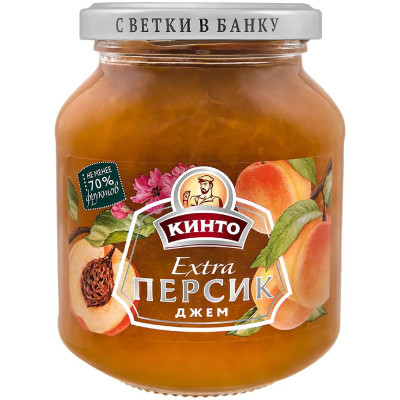 Изображение товара Джем Кинто персик, 400г