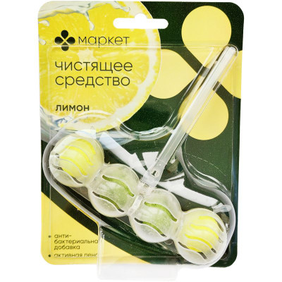 Изображение товара Чистящее средство для унитаза Лимон Маркет, 50г