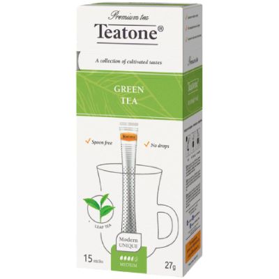 Изображение товара Чай Teatone зелёный, 15х1.8г
