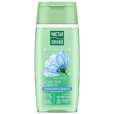 Изображение товара Лосьон-тоник Чистая Линия для всех типов кожи, 100мл