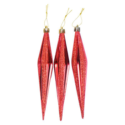 Изображение товара Набор ёлочных украшений Льдинка Маркет, 3шт