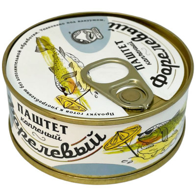 Изображение товара Паштет Пеккони Форелевый копченый, 90г