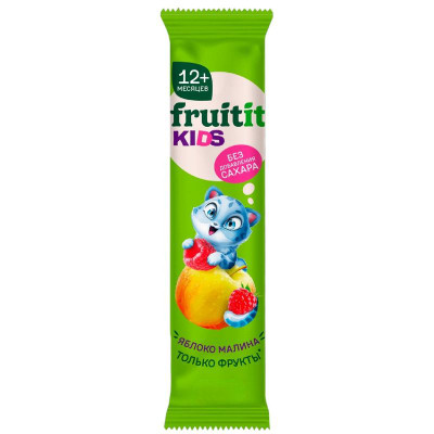Изображение товара Лента фруктовая Fruit It Kids Яблоко-Малина, 15г