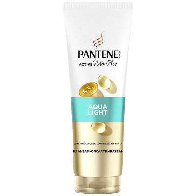Изображение товара Бальзам-ополаскиватель Pantene Pro-V Aqua Light, 275мл