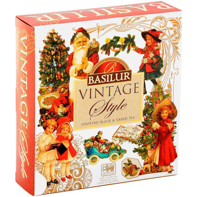 Изображение товара Чай Basilur Винтаж ассорти, 40х1.8г