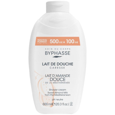 Изображение товара Гель для душа Byphasse Sweet Almond Milk, 600мл
