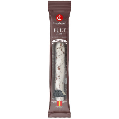 Изображение товара Колбаса Casademont Фуэт Экстра с трюфелем сыровяленая полусухая, 110г
