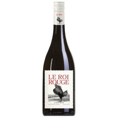 Изображение товара Вино Le Roi Rouge Pinot Noir красное полусухое 13%, 750мл