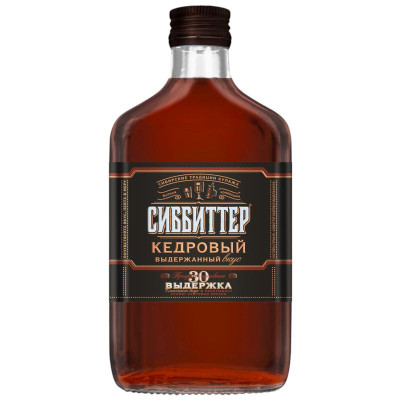 Изображение товара Настойка Sibbitter кедровая выдержанная 35%, 250мл