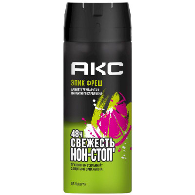 Изображение товара Дезодорант АКС Epic Fresh аэрозоль, 150мл