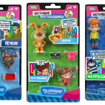 Изображение товара Игровой набор Funky Toys Настоящие Простоквашинцы