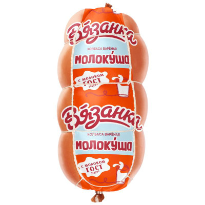 Изображение товара Колбаса Вязанка Молокуша варёная, 450г