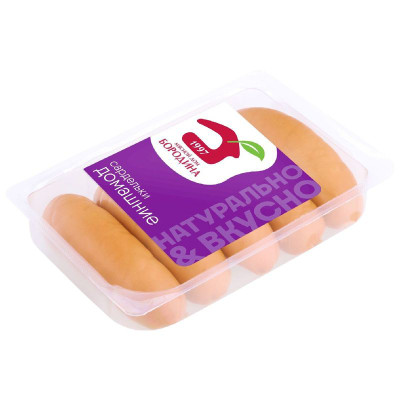 Изображение товара Сардельки варёные Мясной Дом Бородина домашние категория Б, 500г