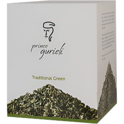 Изображение товара Чай Принц Гуриели Традиционный зелёный в пирамидках, 20х2г