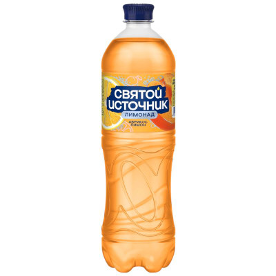 Изображение товара Лимонад Святой Источник со вкусом абрикоса и лимона, 1л