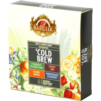 Изображение товара Чай Basilur Коллекция Холодные Напитки ассорти, 40х2г