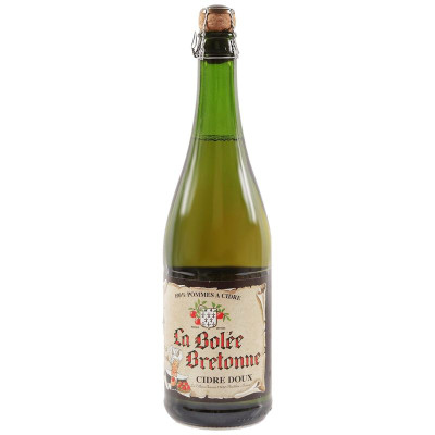 Изображение товара Сидр La Bolee Bretonne игристый полусухой 5%, 750мл