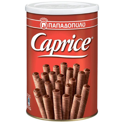 Изображение товара Трубочки вафельные Caprice с начинкой из фундука и какао-кремом, 115г