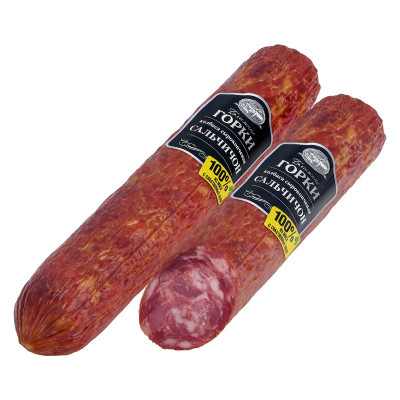 Изображение товара Колбаса сырокопчёная Ближние Горки Сальчичон полусухая