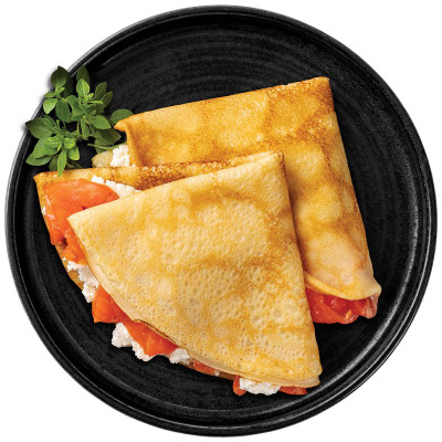 Изображение товара Блинчики с лососем и творожным сыром Перекрёсток Select, 150г