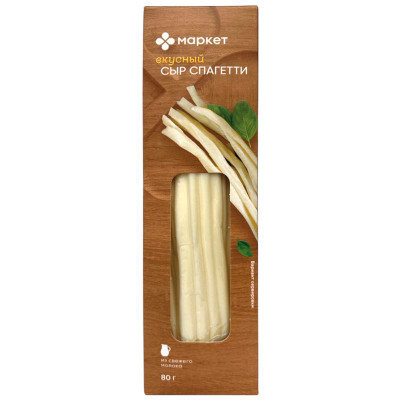 Изображение товара Сыр Спагетти 40% Маркет Перекрёсток, 80г