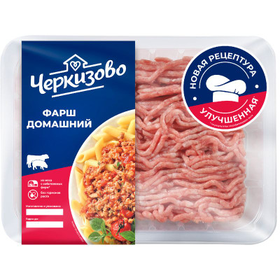 Изображение товара Фарш Черкизово домашний полуфабрикат охлаждённый, 400г