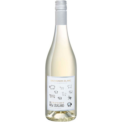 Изображение товара Вино Little Sheep Blanc белое полусухое 12.5%, 750мл