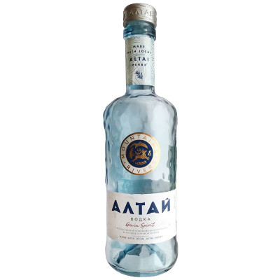 Изображение товара Водка Алтай Grain Spirit 40%, 500мл