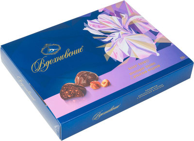 Изображение товара Конфеты Вдохновение с фундуком в ассортименте, 215г