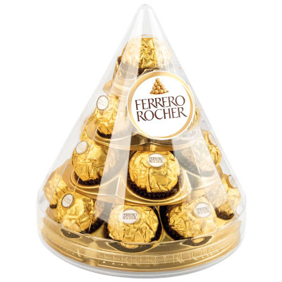 Изображение товара Конфеты Ferrero Rocher молочный шоколад и лесной орех, 212.5г