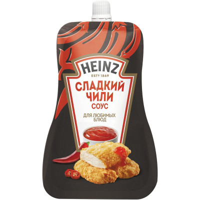 Изображение товара Соус Heinz Сладкий чили деликатесный, 200мл
