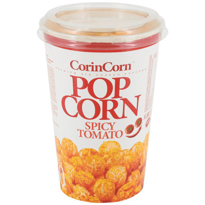 Изображение товара Попкорн Corincorn солёный жгучий томат, 50г