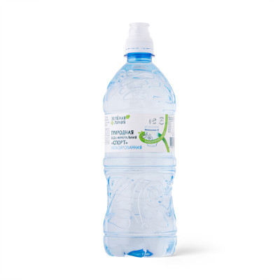 Изображение товара Вода минеральная природная лечебно-столовая негазированная Спорт Зелёная Линия, 1.4л